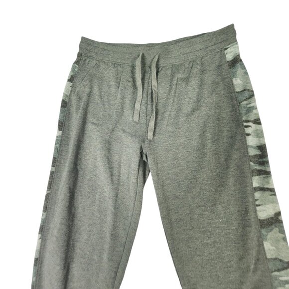 Splendid Green Camo Side Stripe Joggers Small - Picture 2 of 8